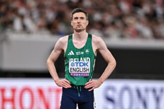 Mark English breaks Irish 800m indoor record