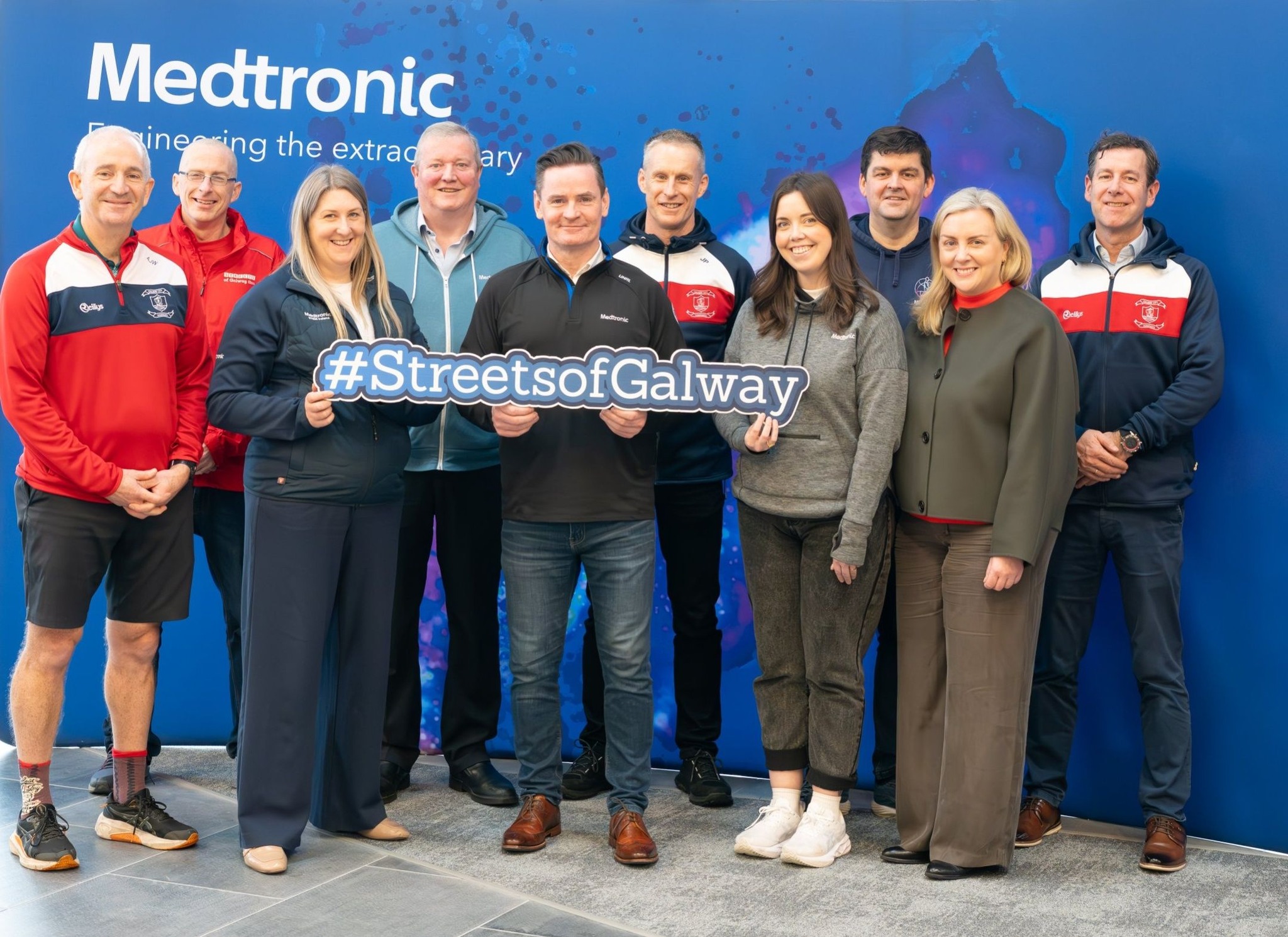 Medtronic Becomes Lead Sponsor of the 40th Streets of Galway 8k