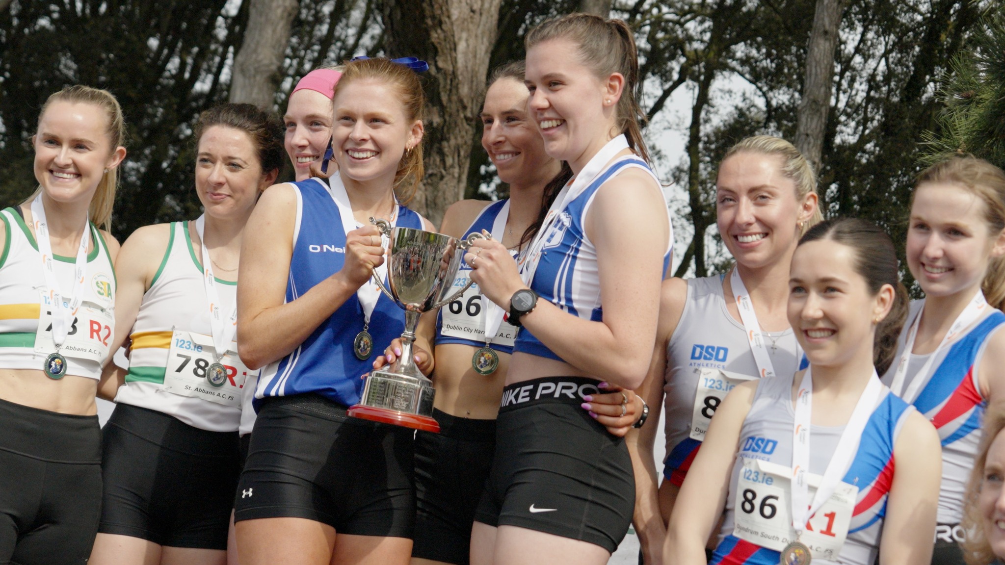 Clonliffe Harriers and Dublin City Harriers Claim Senior Titles at National Road Relay Championships