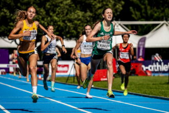 Silver for Lucie Cawley at the European Athletics U18 Championships